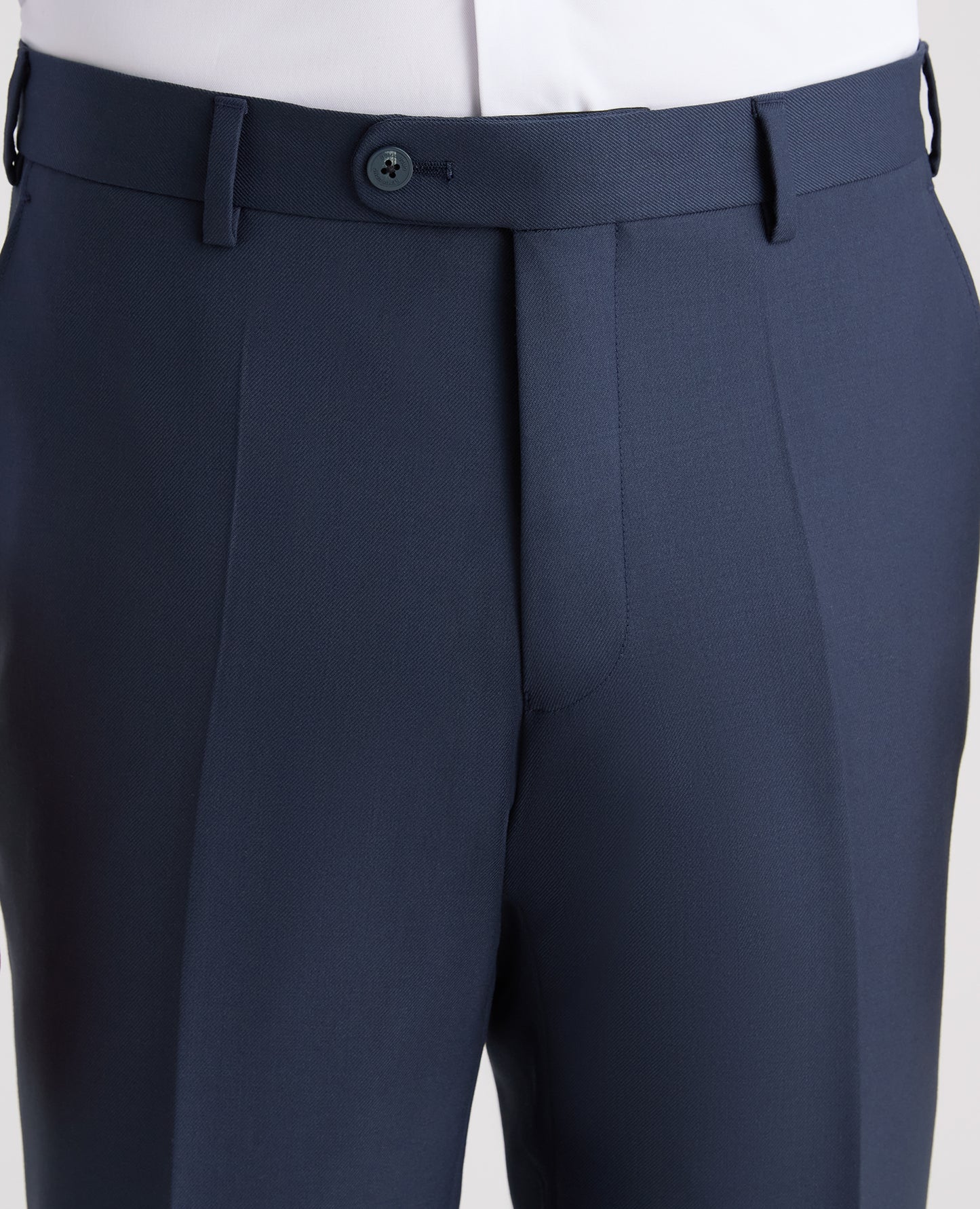 Tapered fit wool blend mix and match suit trouser
