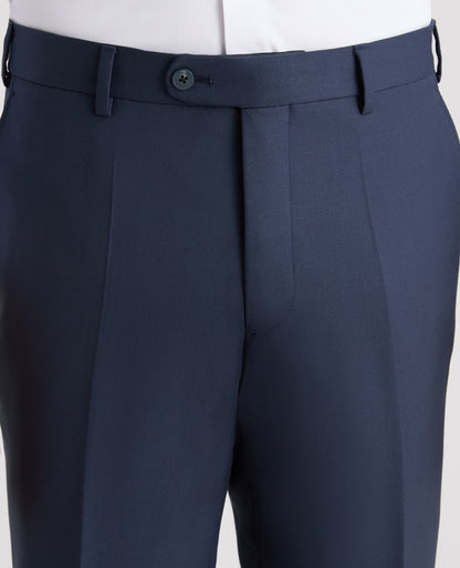 Tapered fit wool blend mix and match suit trouser