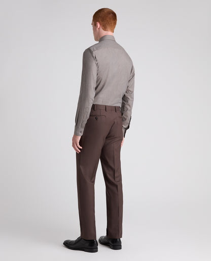 Tapered fit wool blend mix and match suit trouser