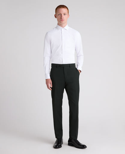 Slim leg polyviscose mix and match suit trouser