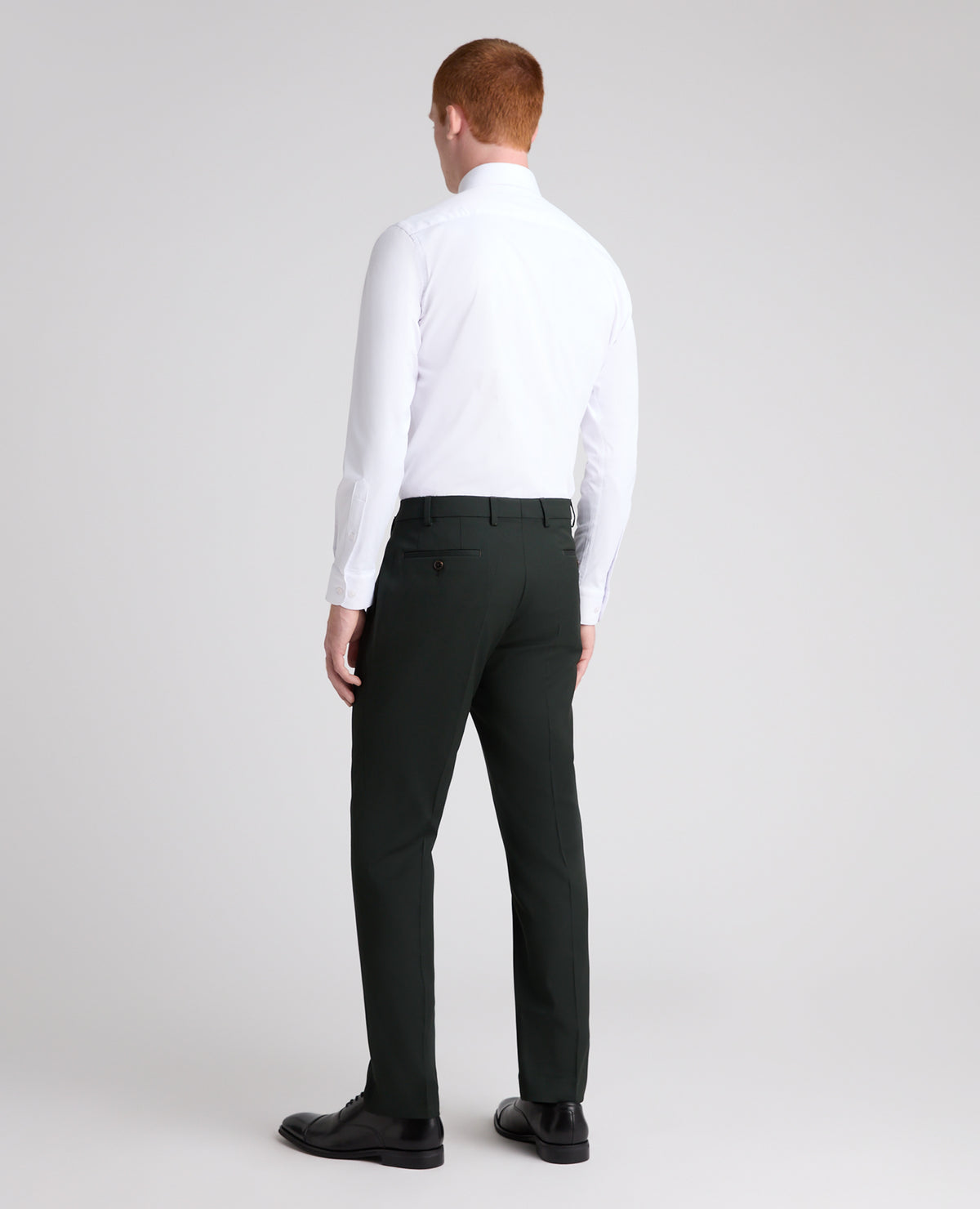 Dark Green Slim Fit Stretch Suit
