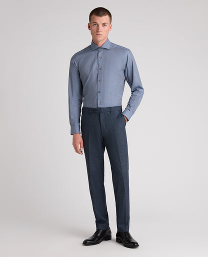 Slim leg polyviscose formal Trouser