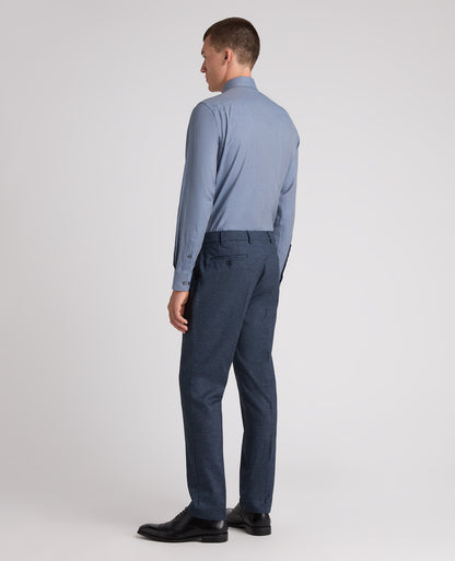 Slim leg polyviscose formal Trouser