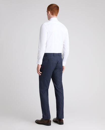 Slim leg pinstripe polyviscose mix and match suit trouser