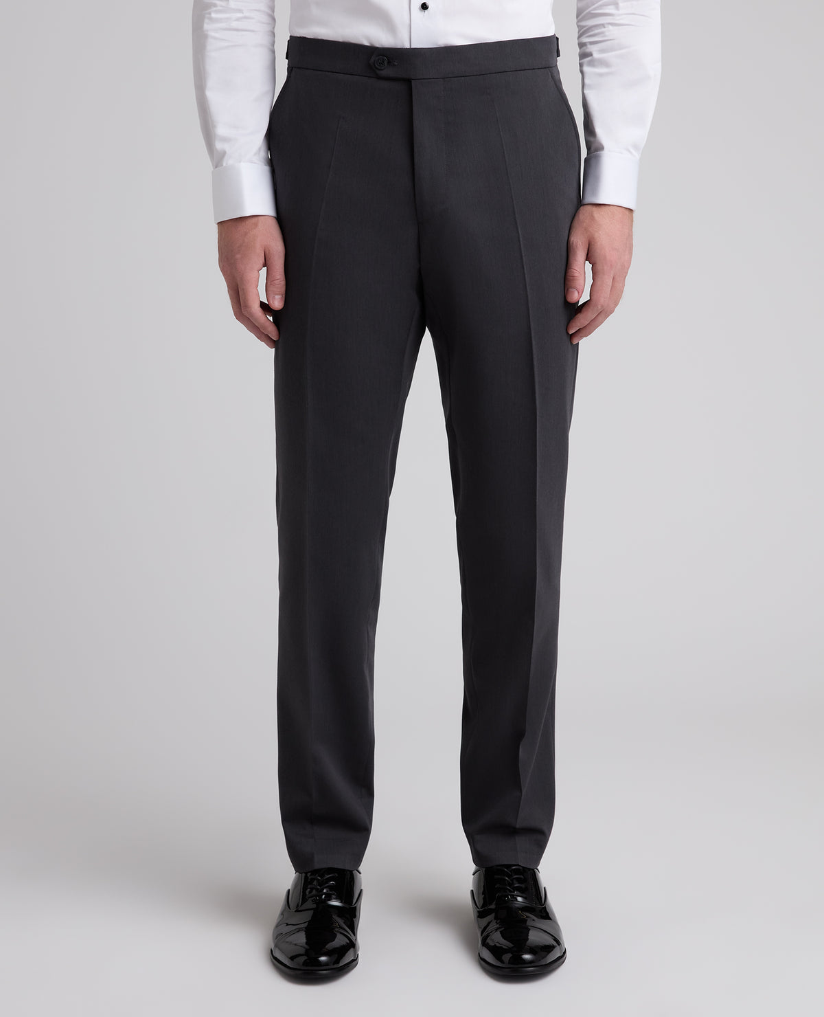 Slim fit polyviscose suit Trouser