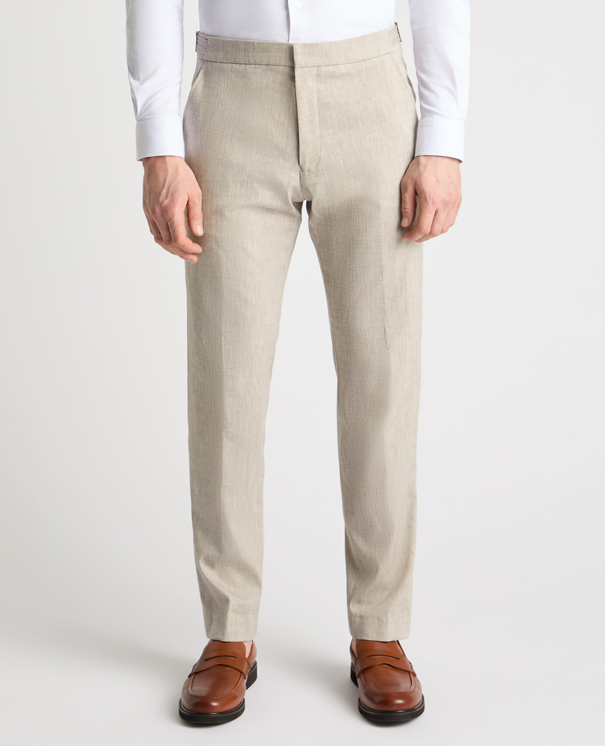 Man wearing a stone trouser