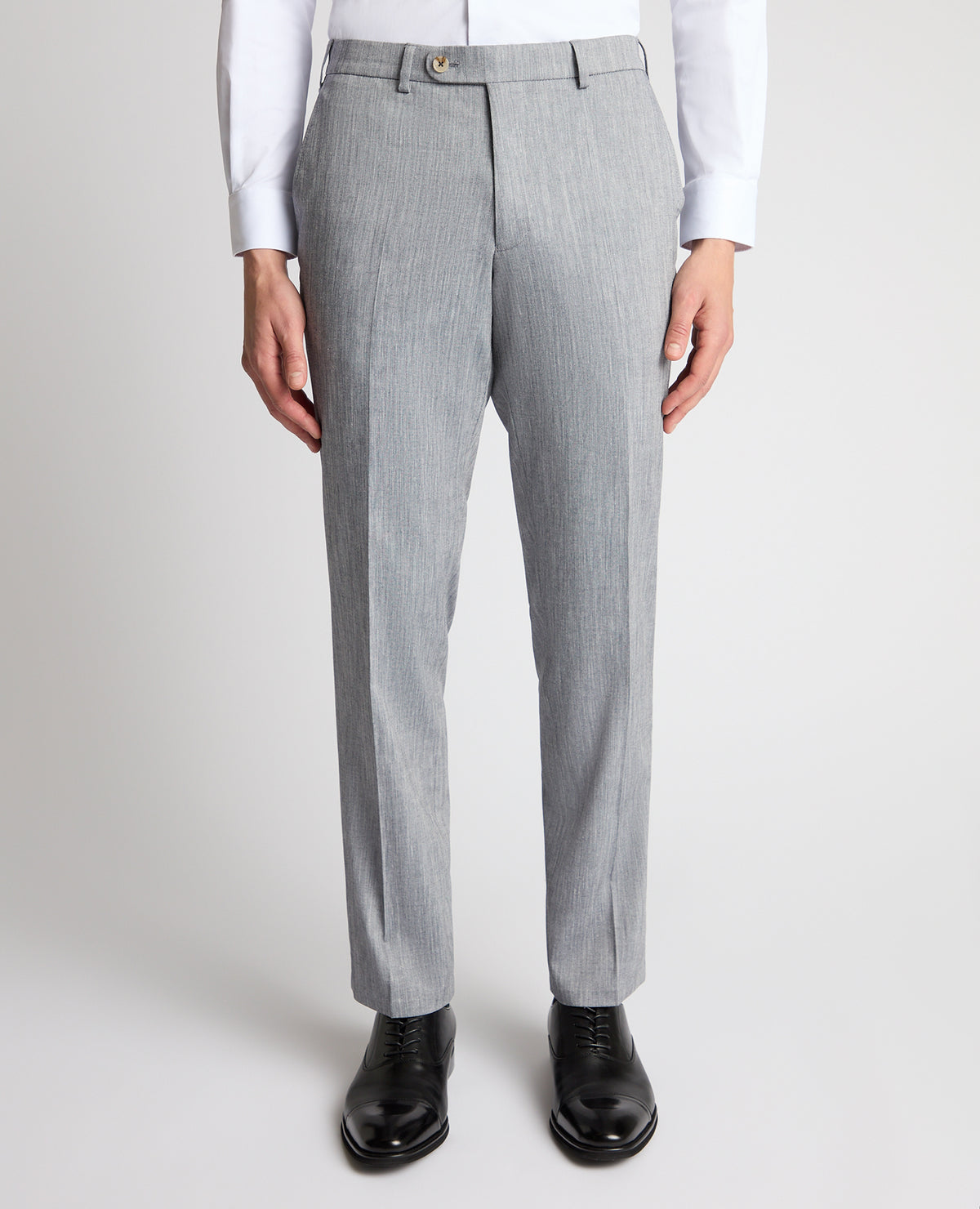 Man wearing a blue trouser