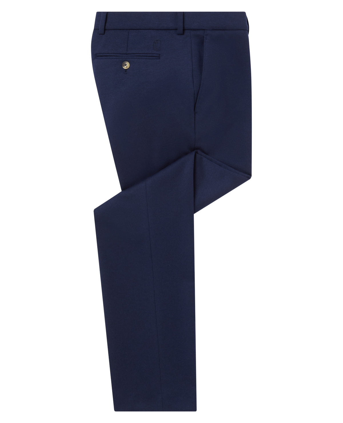 Man wearing a navy trouser