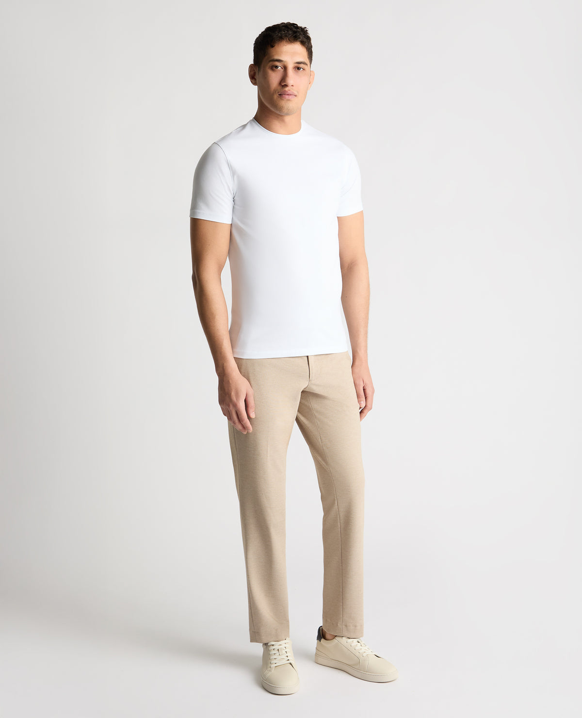 Man wearing a stone trouser