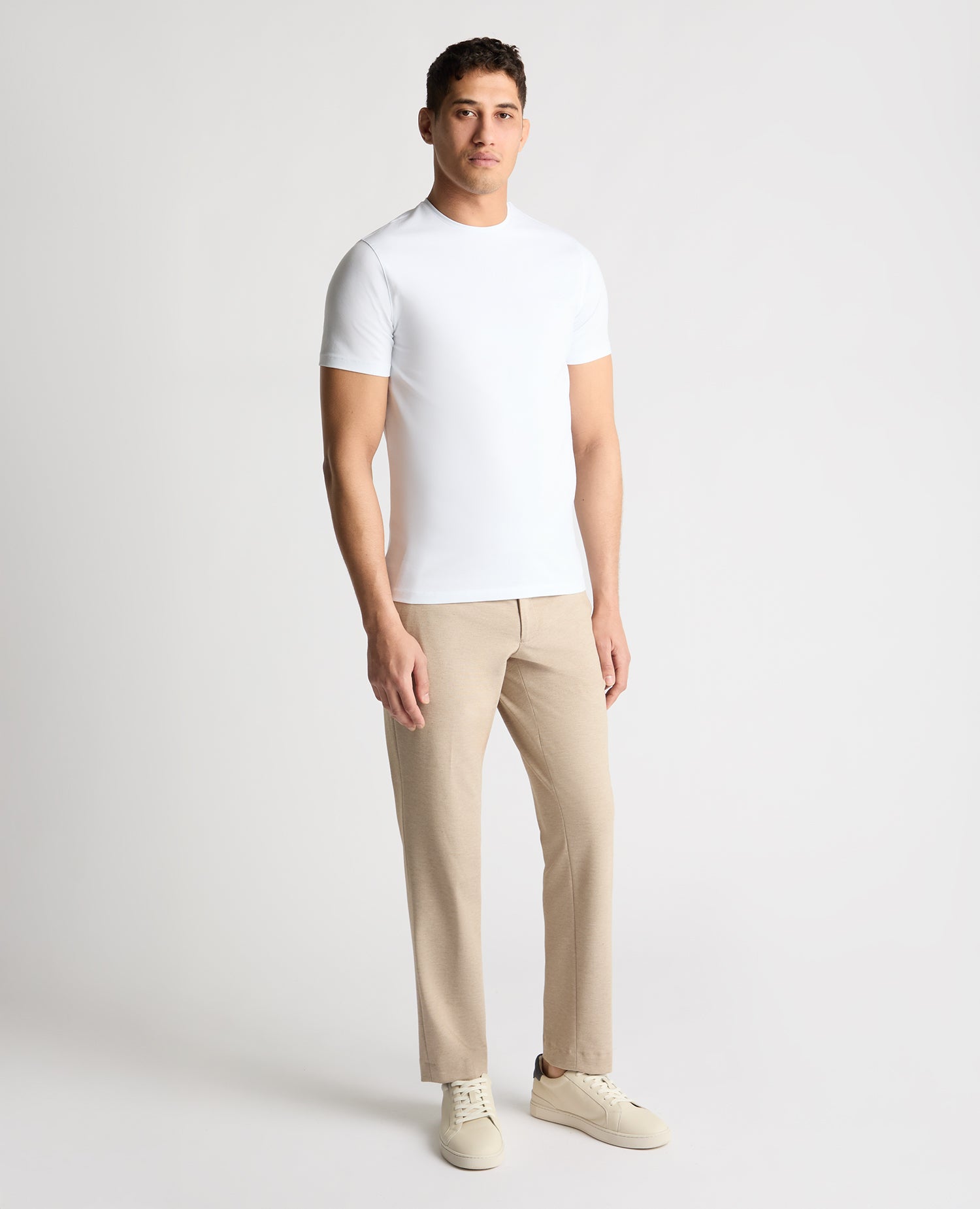 Man wearing a stone trouser