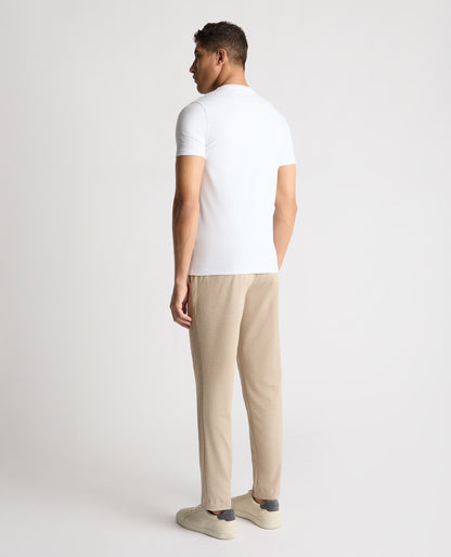 Man wearing a stone trouser