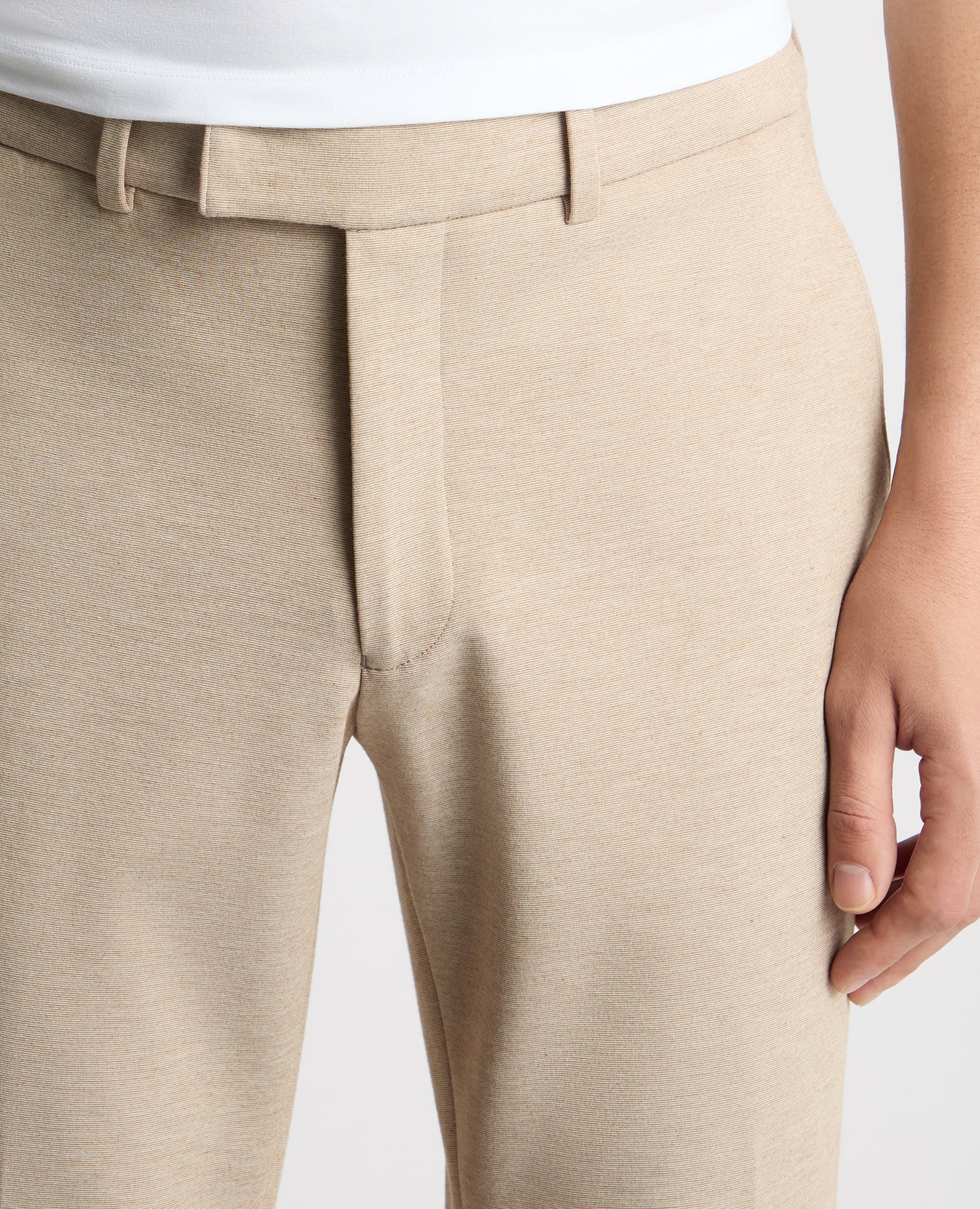 Man wearing a stone trouser