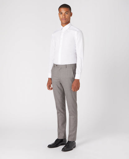 Man wearing a sand Mix and Match Suit Trouser