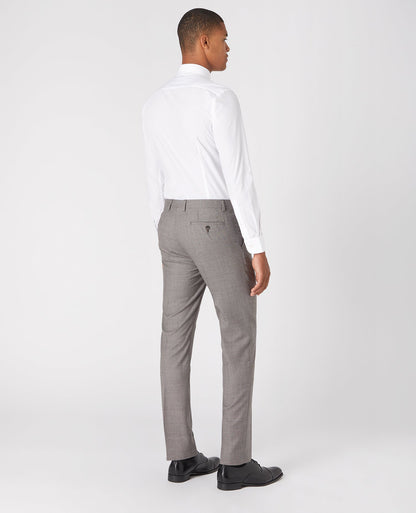 Man wearing a sand Mix and Match Suit Trouser