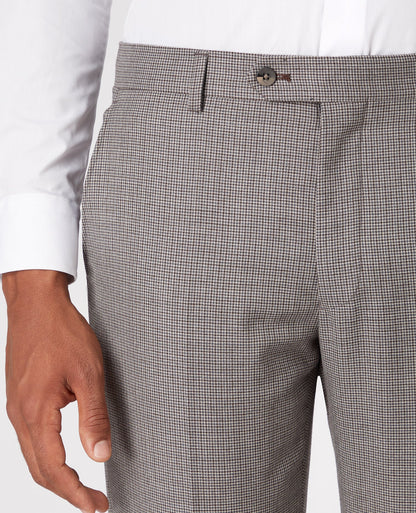 Man wearing a sand Mix and Match Suit Trouser