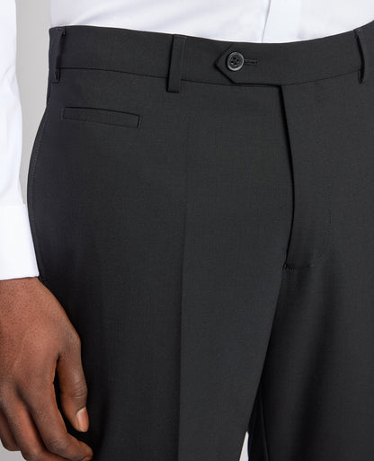Slim Fit Wool-Blend Formal Trousers