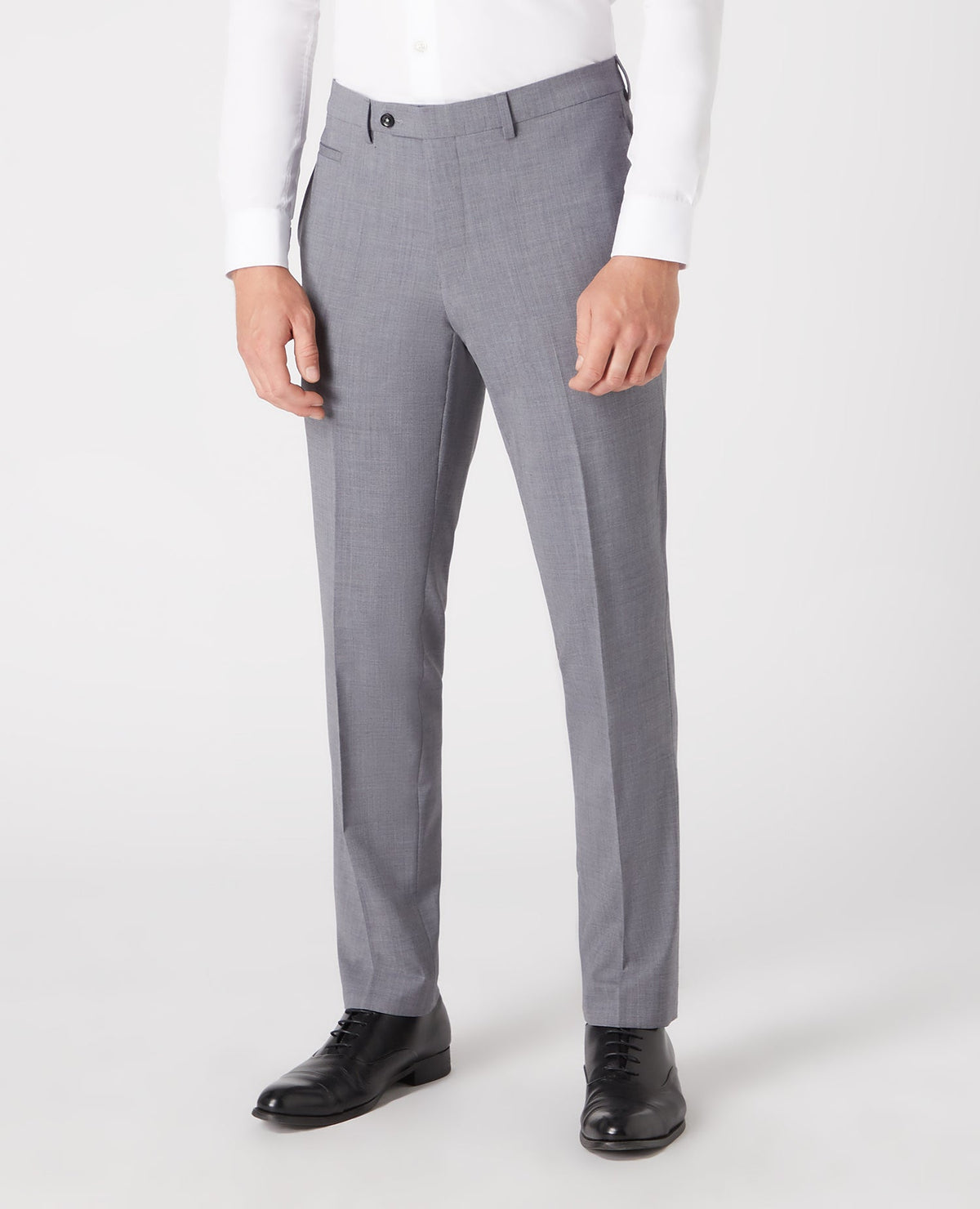 Man wearing a grey Mix and match suit trouser