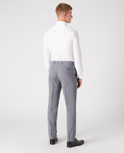 Man wearing a grey Mix and match suit trouser