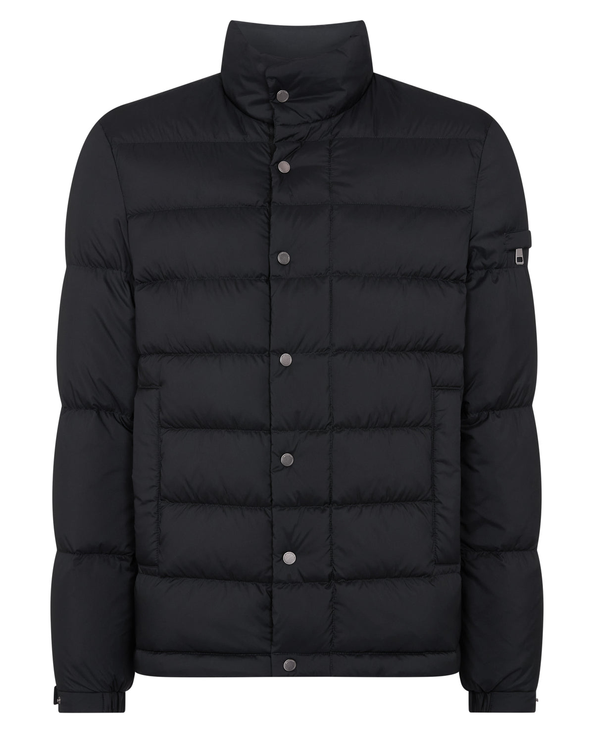 Man wearing a navy Regular Fit Quilted Jacket