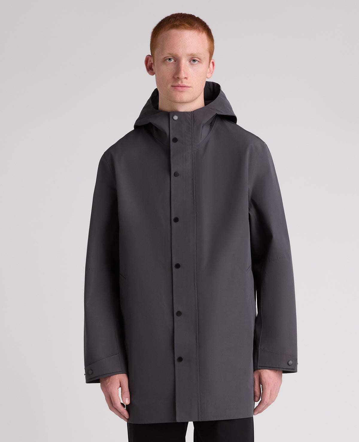 Dark Grey Reino Waterproof Parka Coat