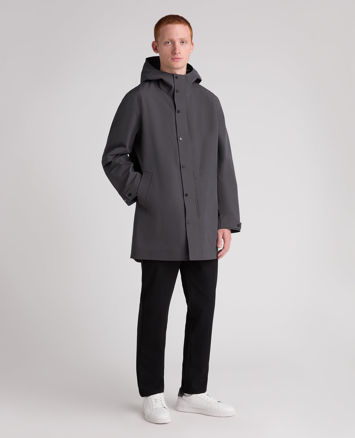 Dark Grey Reino Waterproof Parka Coat