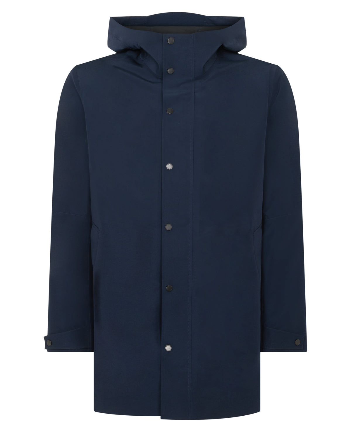 Man wearing a navy jacket