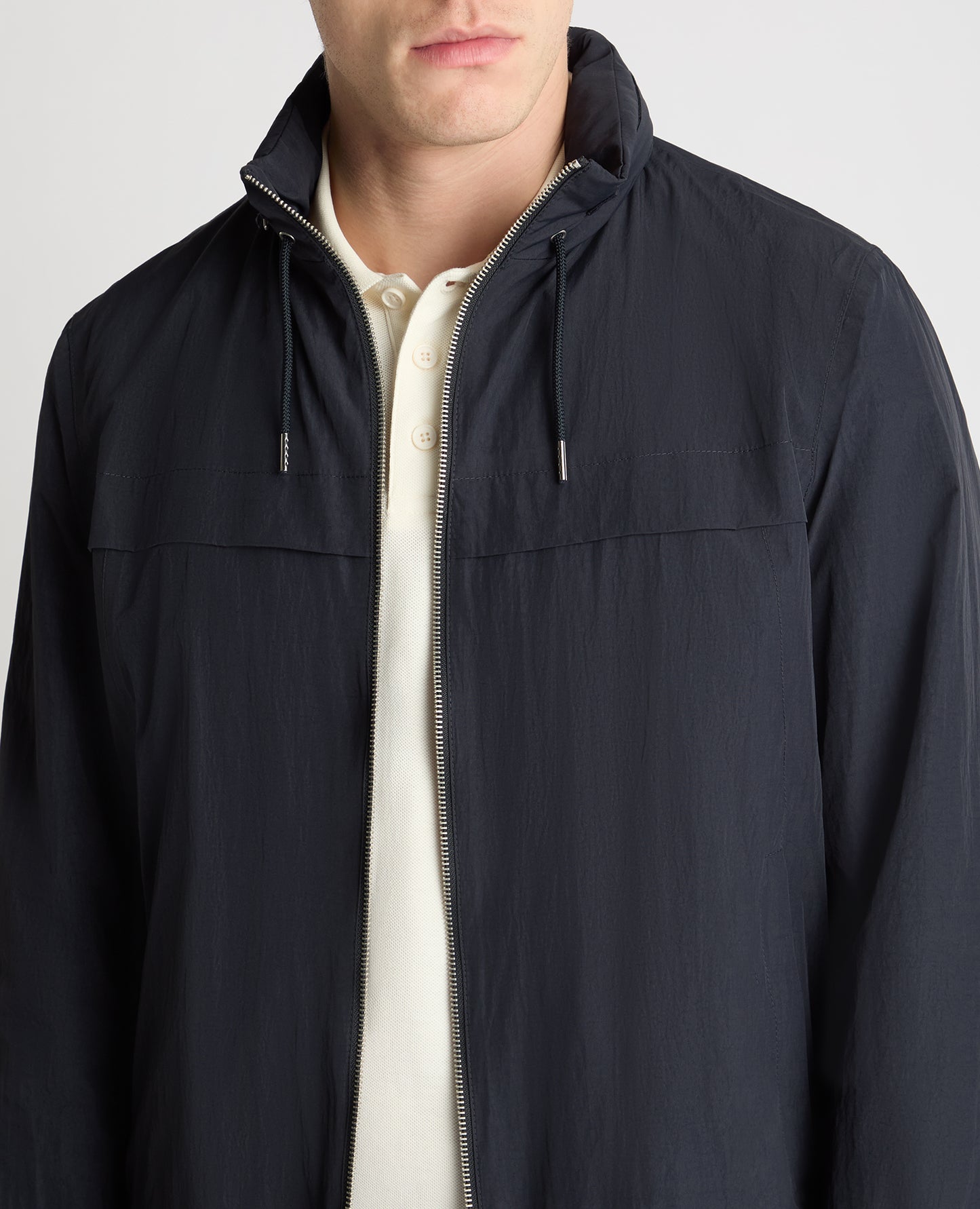 Lightweight Nylon Windbreaker Jacket