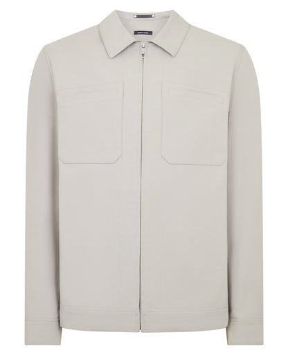 Regular Fit Cotton Utility Jacket