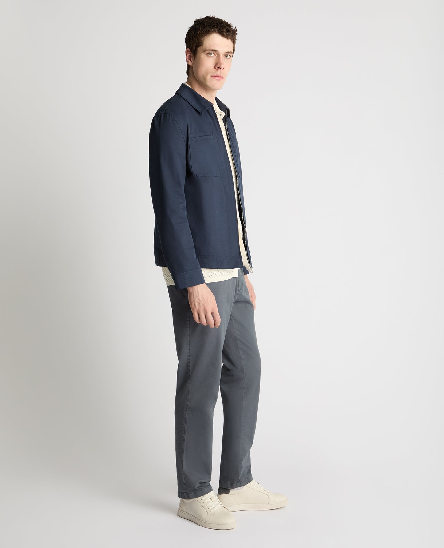 Regular Fit Cotton Utility Jacket