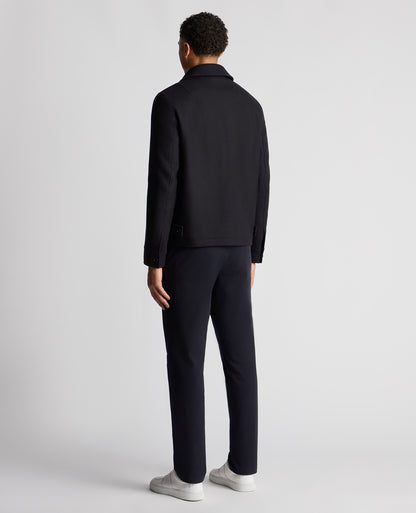 Tailored Fit Italian Wool Blend Jacket