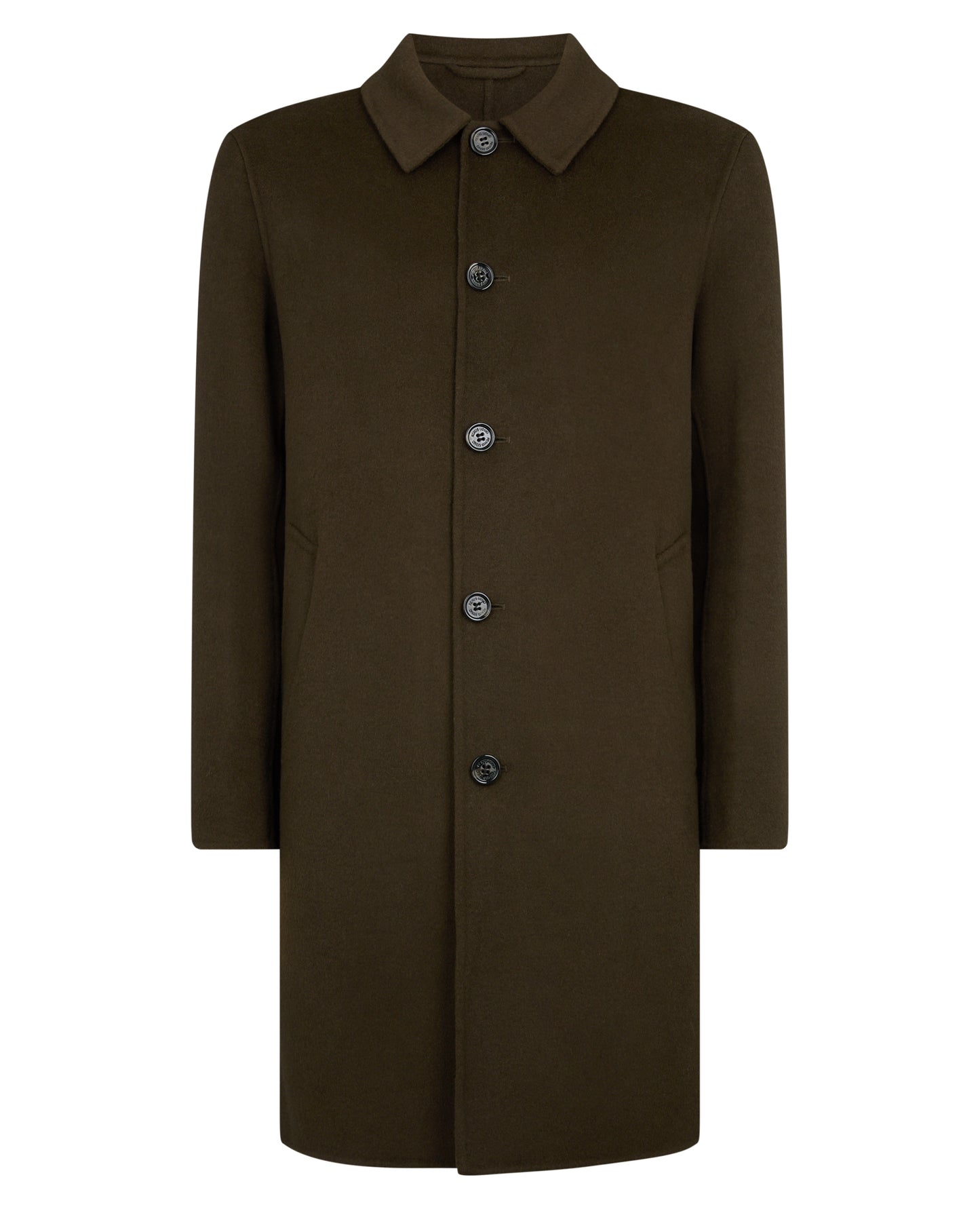 Tatum Relaxed Fit Wool Rich Overcoat