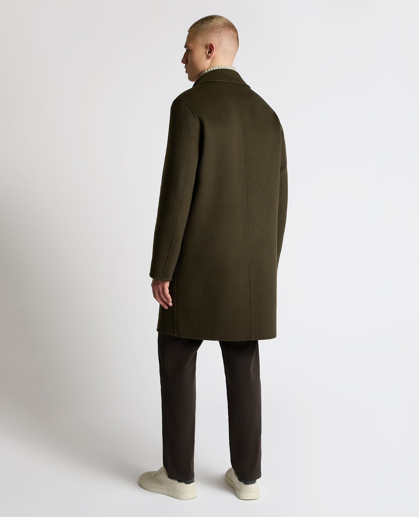 Tatum Relaxed Fit Wool Rich Overcoat