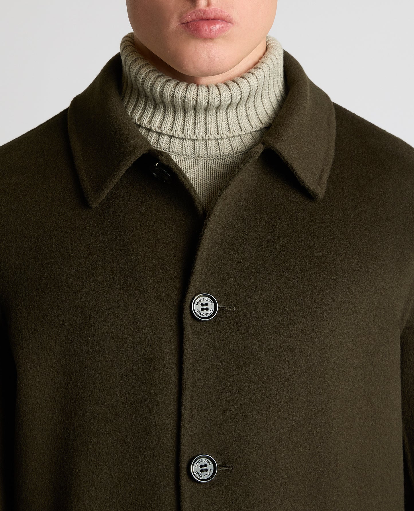 Tatum Relaxed Fit Wool Rich Overcoat