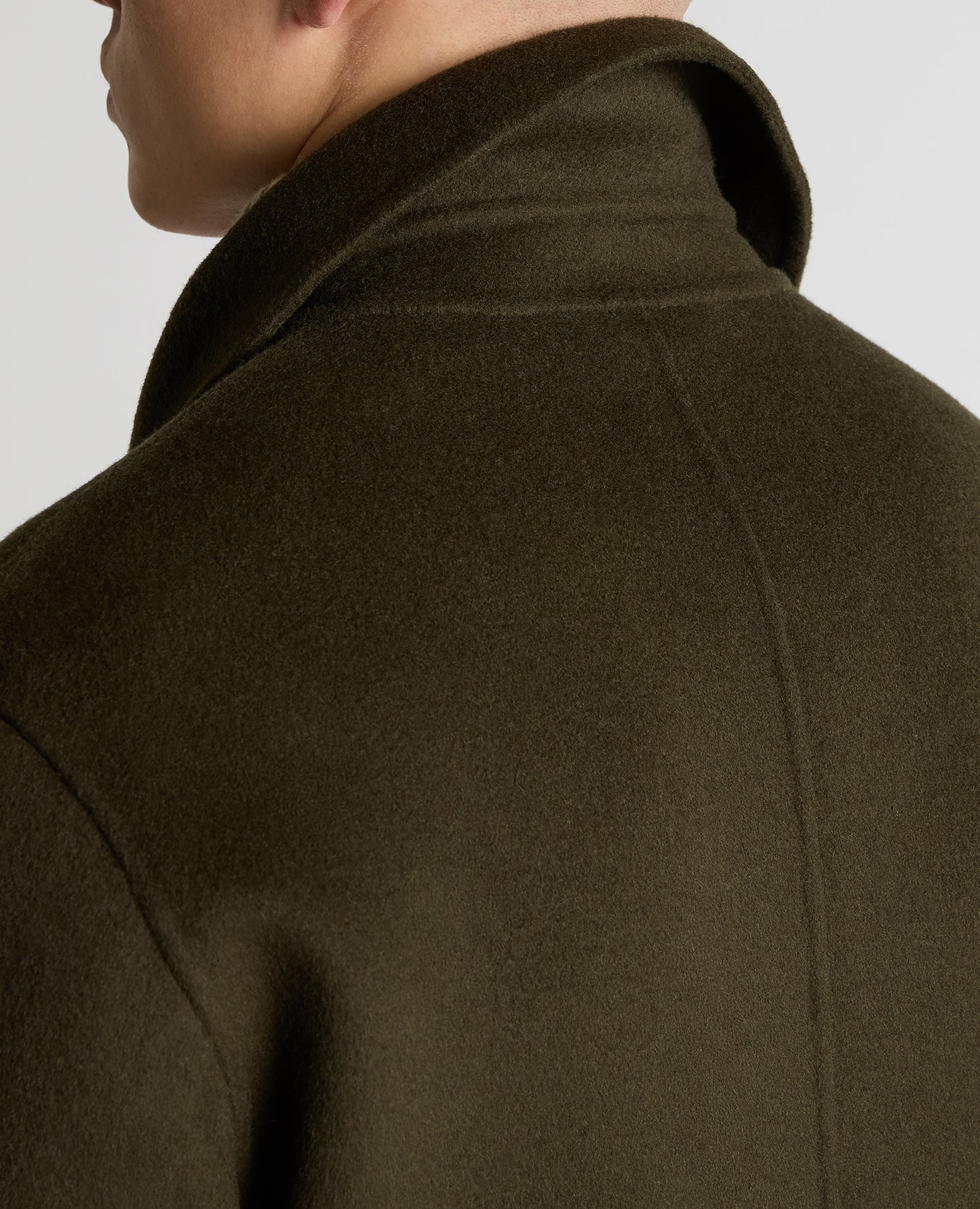 Tatum Relaxed Fit Wool Rich Overcoat