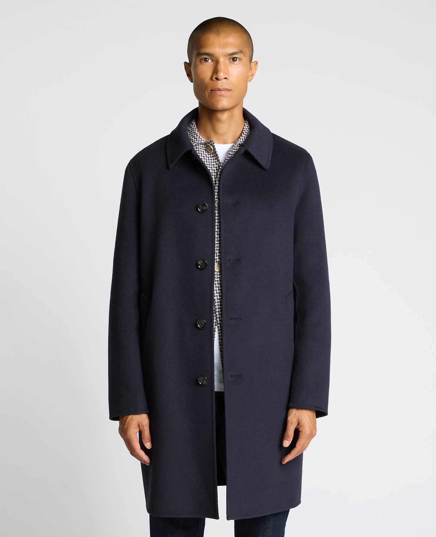 Tatum Relaxed Fit Wool Rich Overcoat
