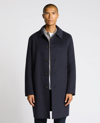 Tatum Relaxed Fit Wool Rich Overcoat