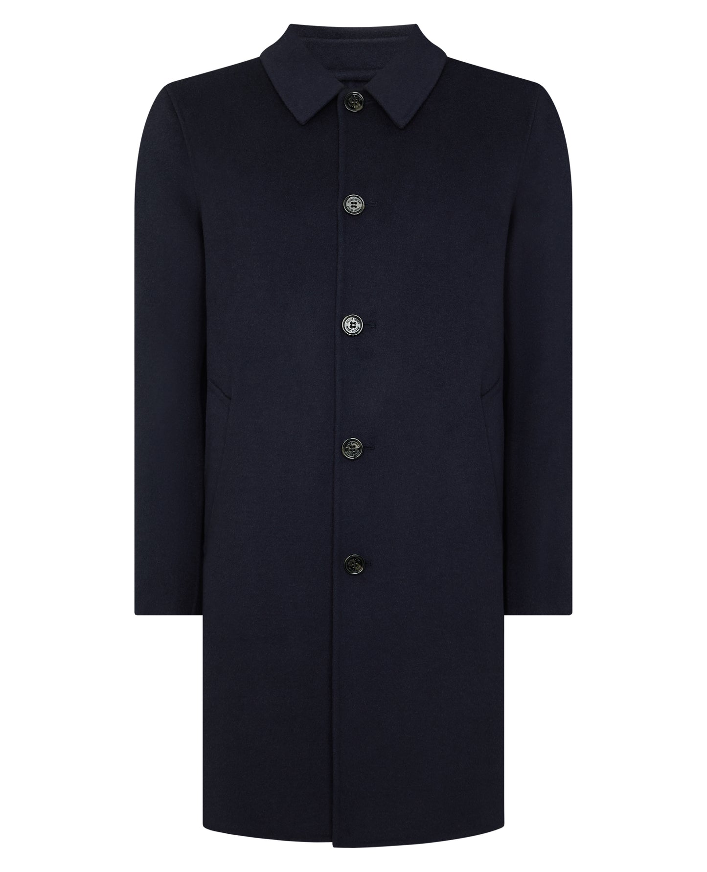 Tatum Relaxed Fit Wool Rich Overcoat