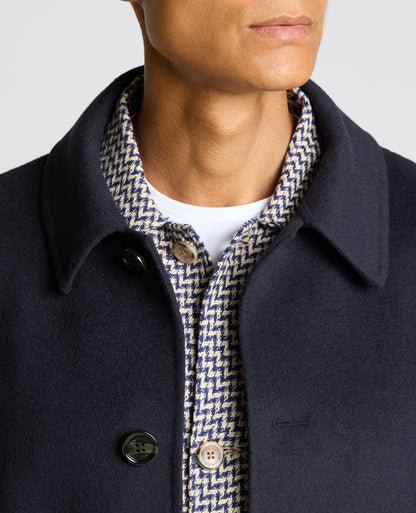 Tatum Relaxed Fit Wool Rich Overcoat