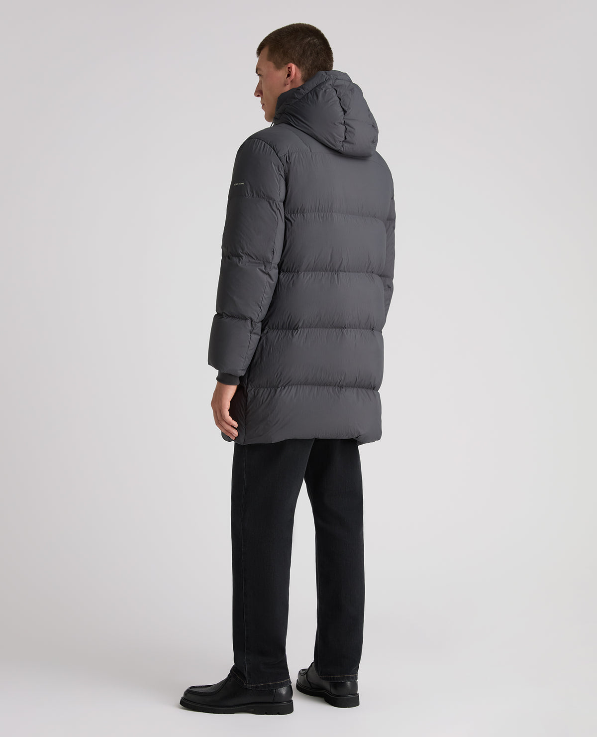 Grey Tate Quilted Parka Coat
