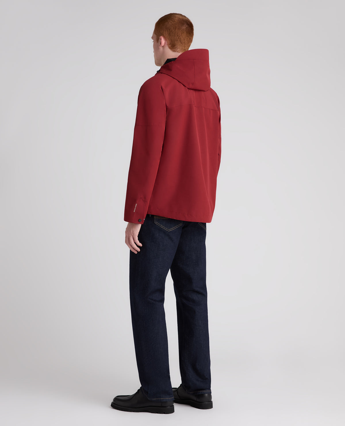 Dark Red Toledo Waterproof Anorak Coat