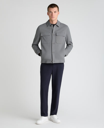 Grey Treviso Cotton Stretch Jacket