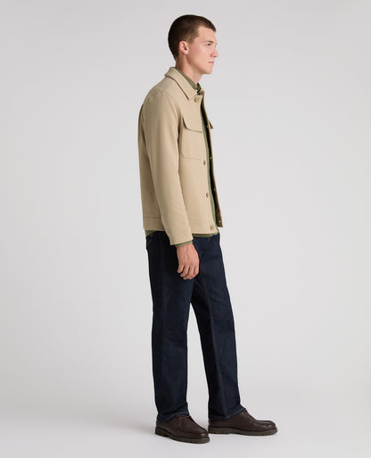 Stone Treviso Cotton Stretch Jacket