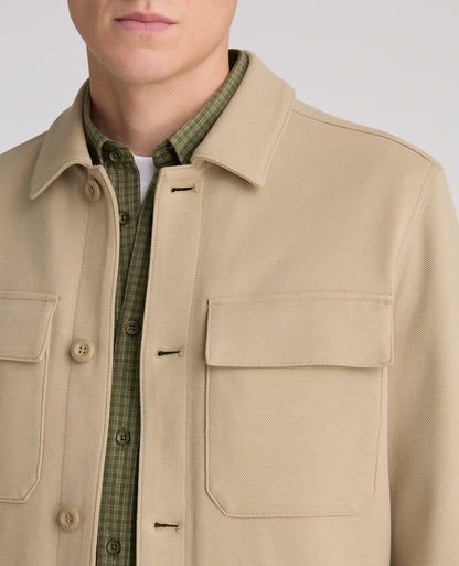 Stone Treviso Cotton Stretch Jacket