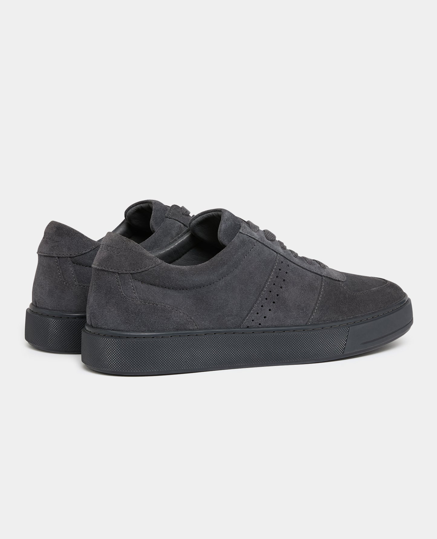 Charcoal Grey Suede Trainer