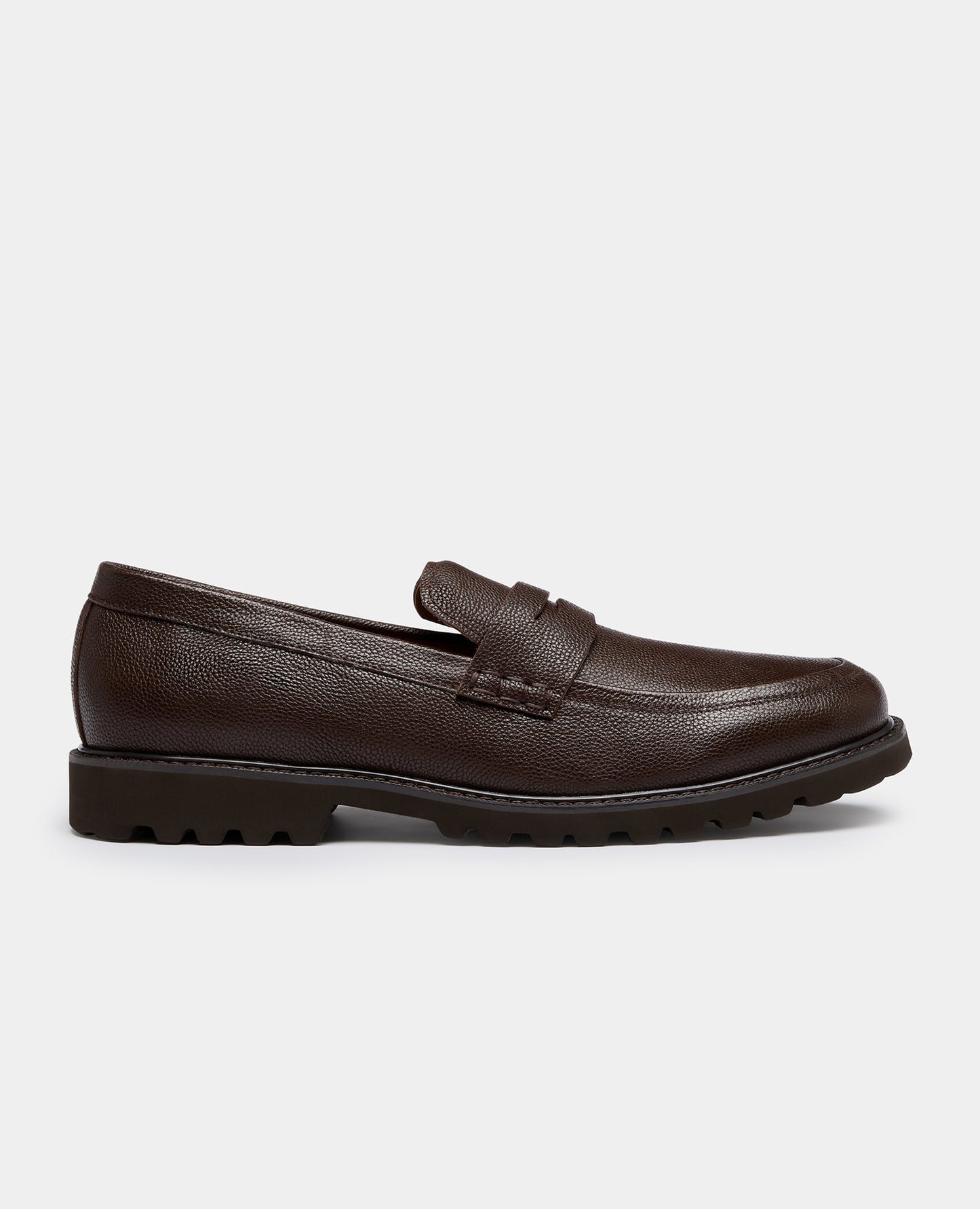 Brown Rico Leather Loafer