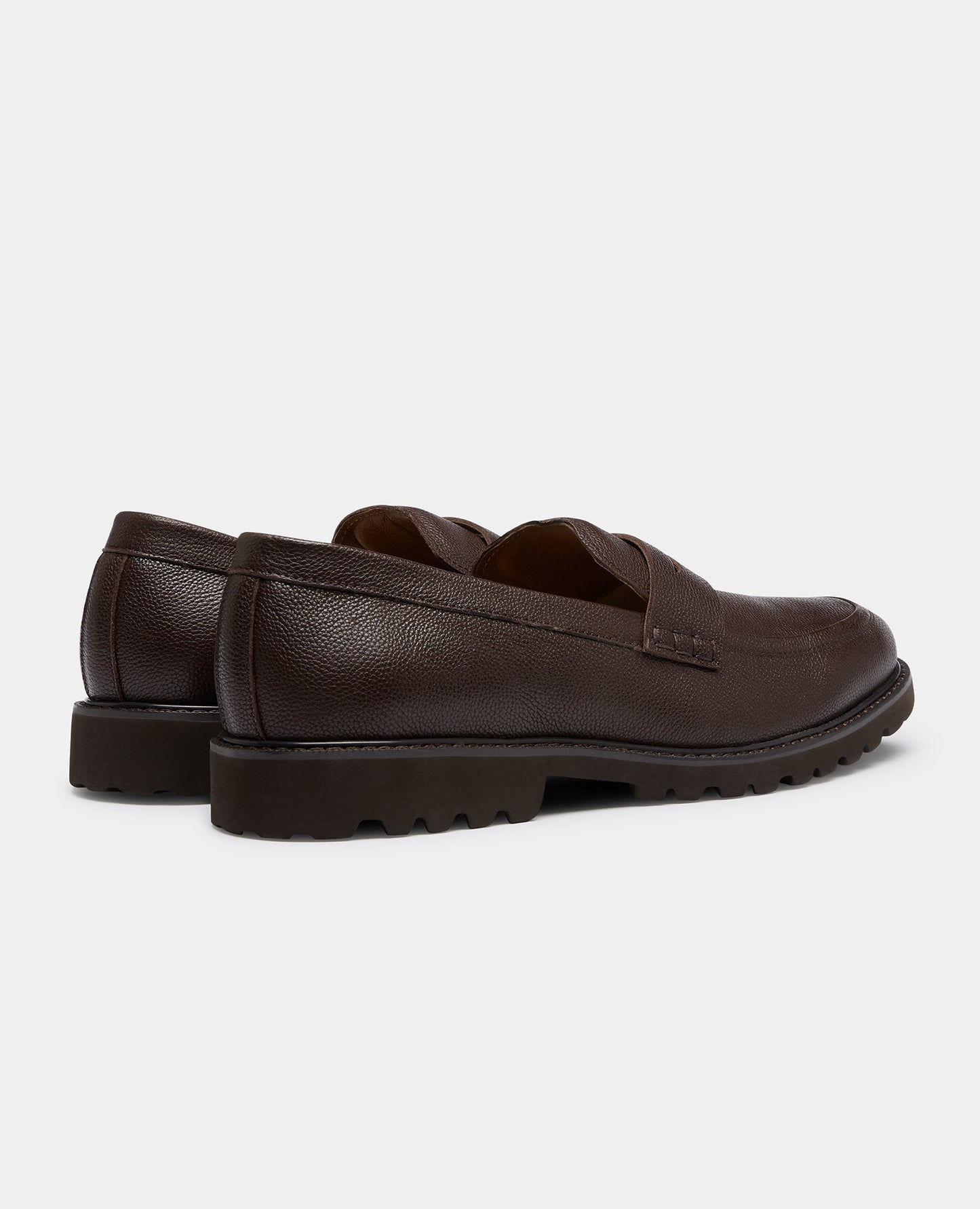Brown Rico Leather Loafer