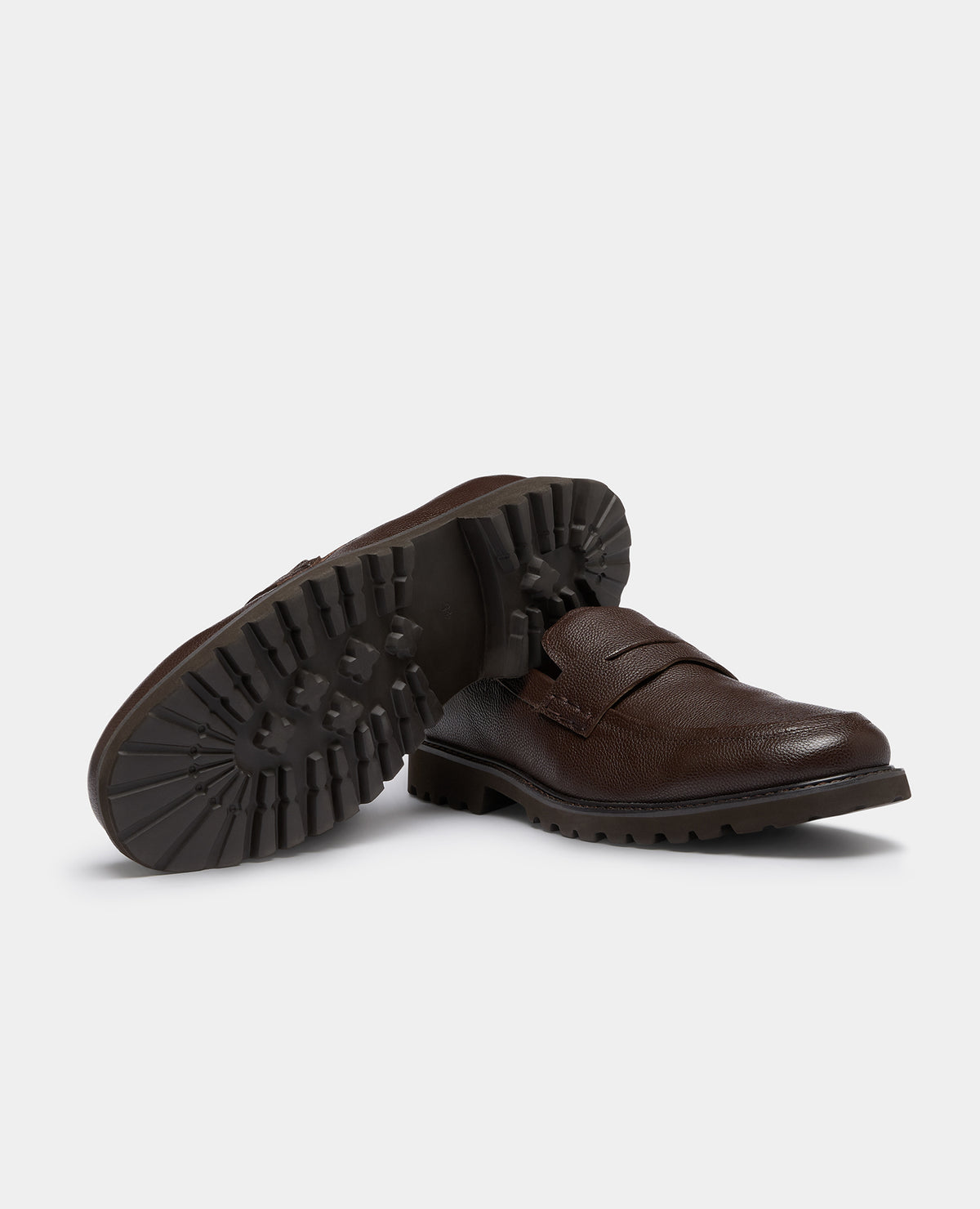 Brown Rico Leather Loafer