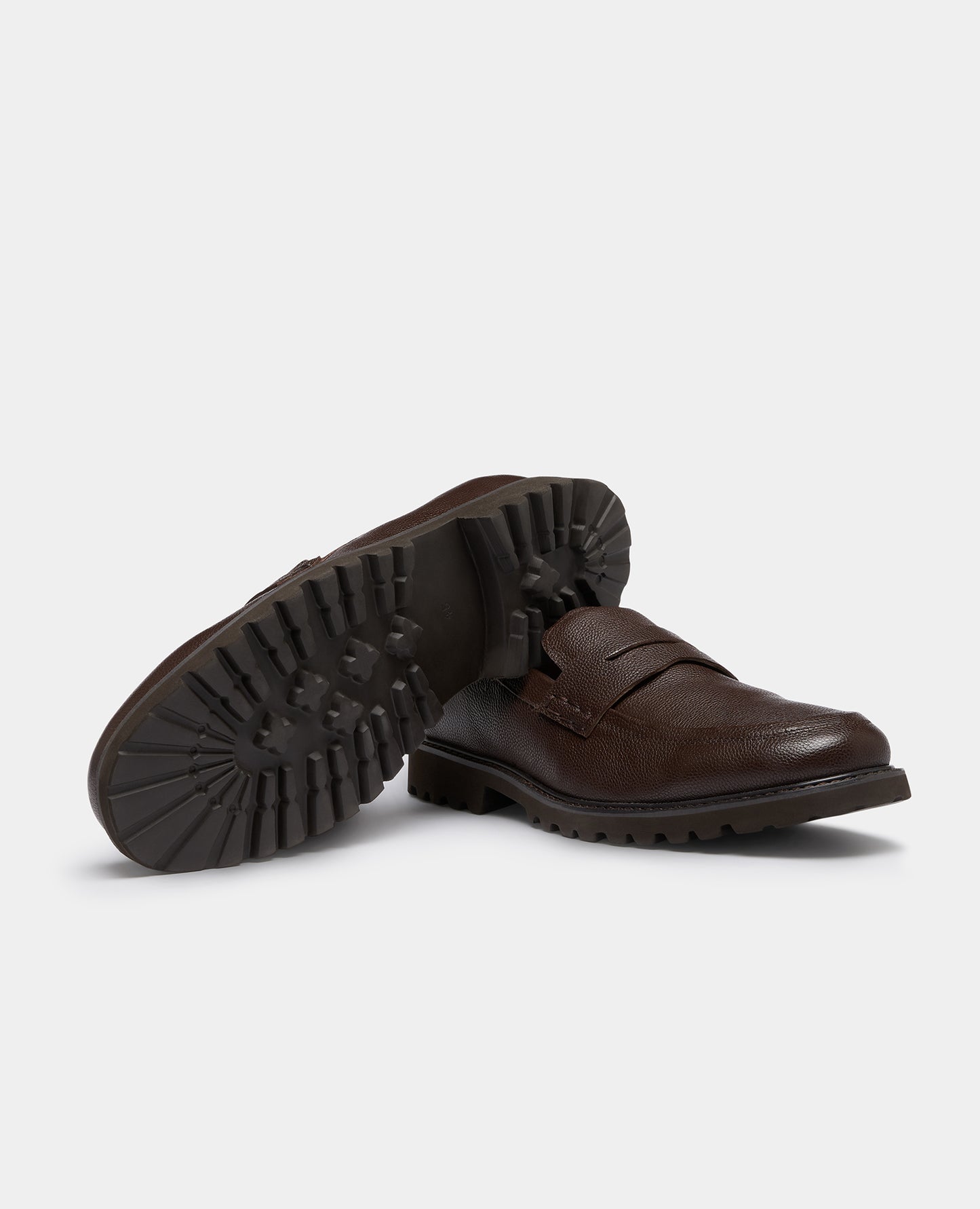 Brown Rico Leather Loafer