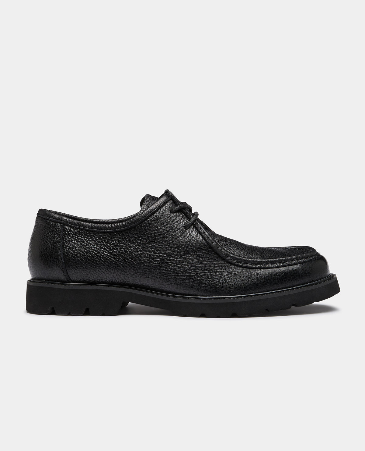 Black Reno Leather Shoe