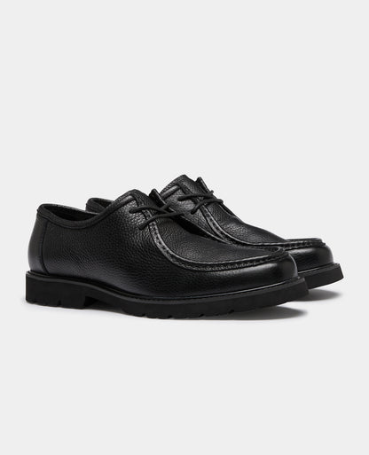 Black Reno Leather Shoe